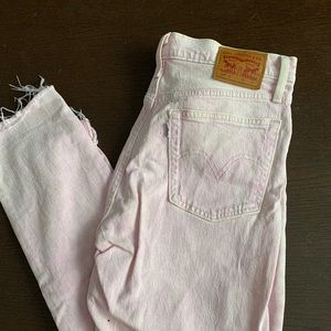 Vintage pink Levis